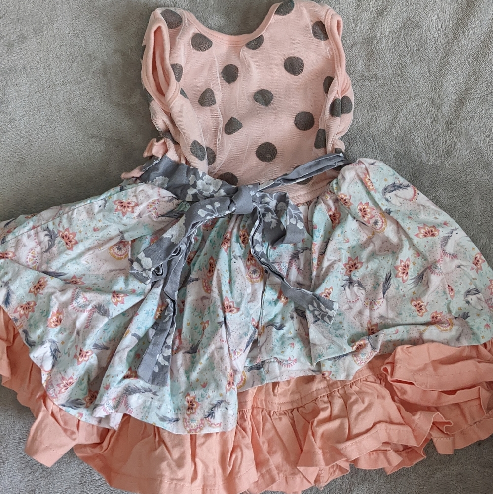 Girls Giggle Moon sleeveless dress
